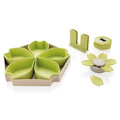 Set à tapas en fibre de blé écologique | ObjetsEcologiques.com